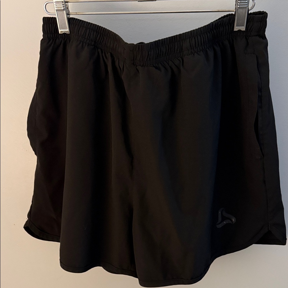 Sleek Black Men's Swim Trunks